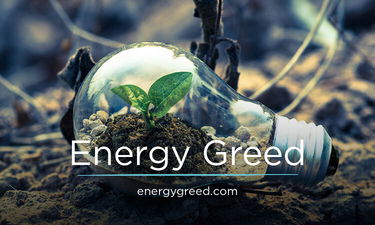 EnergyGreed.com - Creative brandable domain for sale